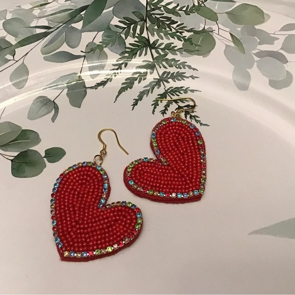Heart Earrings - Picture 1 of 5
